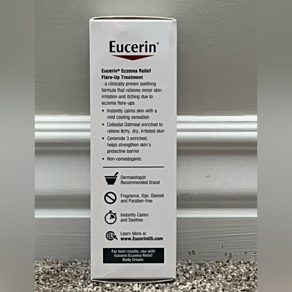Eucerin Eczema Relief Flare-Up Treatment “New” in Box, see Description. - Picture 3 of 7